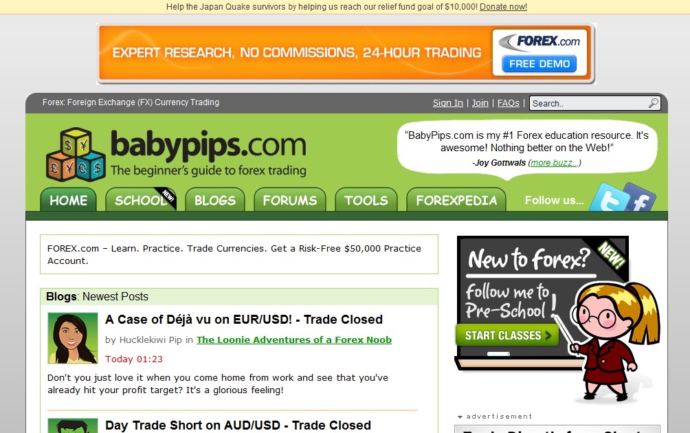 Babypips.com and Forex Trading