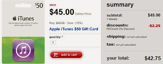 Target iTunes Gift Card Apple