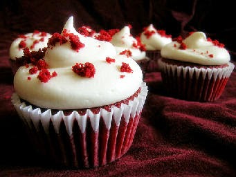 Cupcakes de Boda Rojos, parte 1