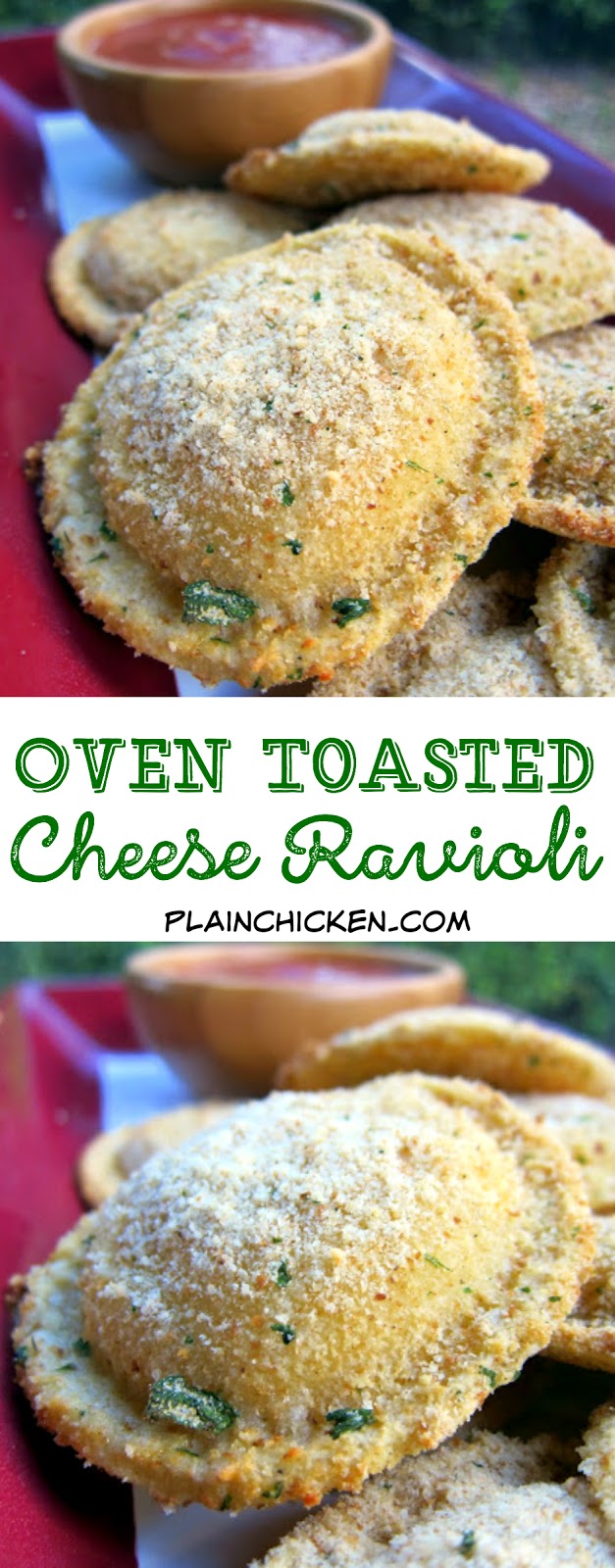 Oven Toasted Ravioli Plain Chicken