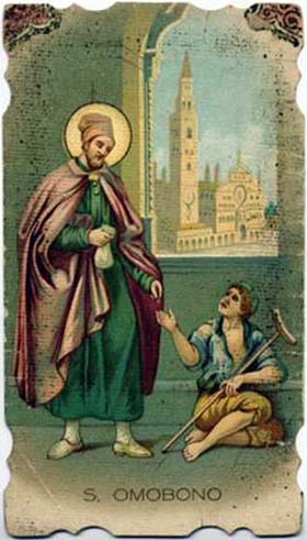 sveti Homobonus - trgovec in čudodelnik