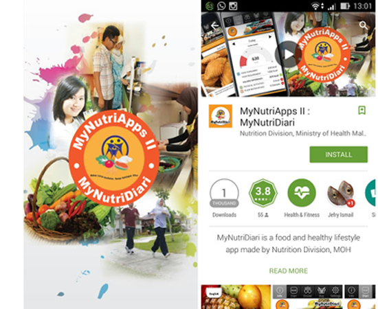 MyNutriDiari - Aplikasi Kawal Pemakanan Seharian