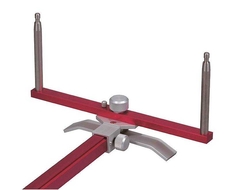 The Archery Geek Nonscratch clampable feet for Cartel CX1 String Jig