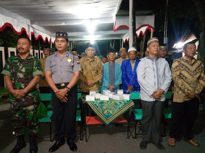 BABINSA KROYO HADIRI ACARA HALAL BIHALAL WARGA NGABLAK