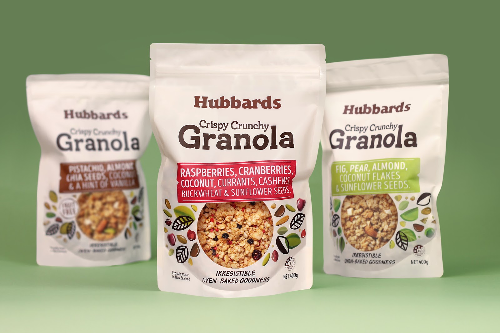 Hubbards Granola Packaging Of The World
