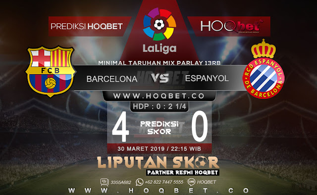 Prediksi Barcelona vs Espanyol 30 Maret 2019 http://www.liputanskor.com/