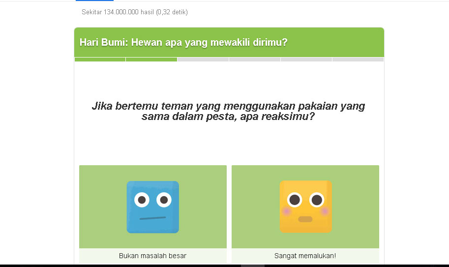 Kuis hari bumi google 2022