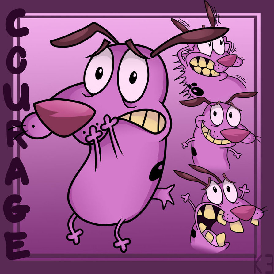 New Cartoon Picture: Courage the Cowardly Dog