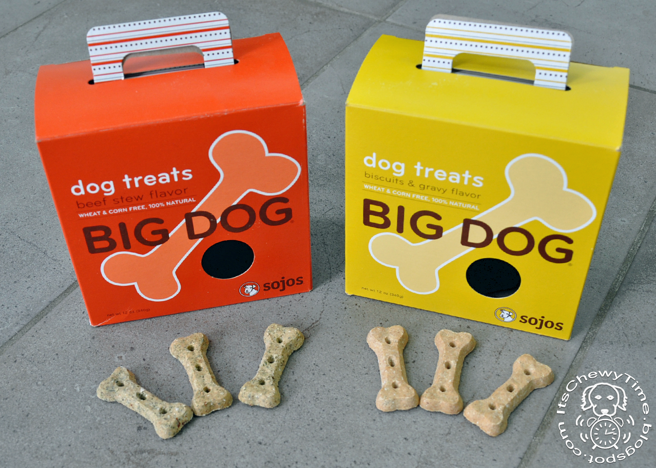 It's Chewy Time! Sojos Big Dog Treats Product Review
