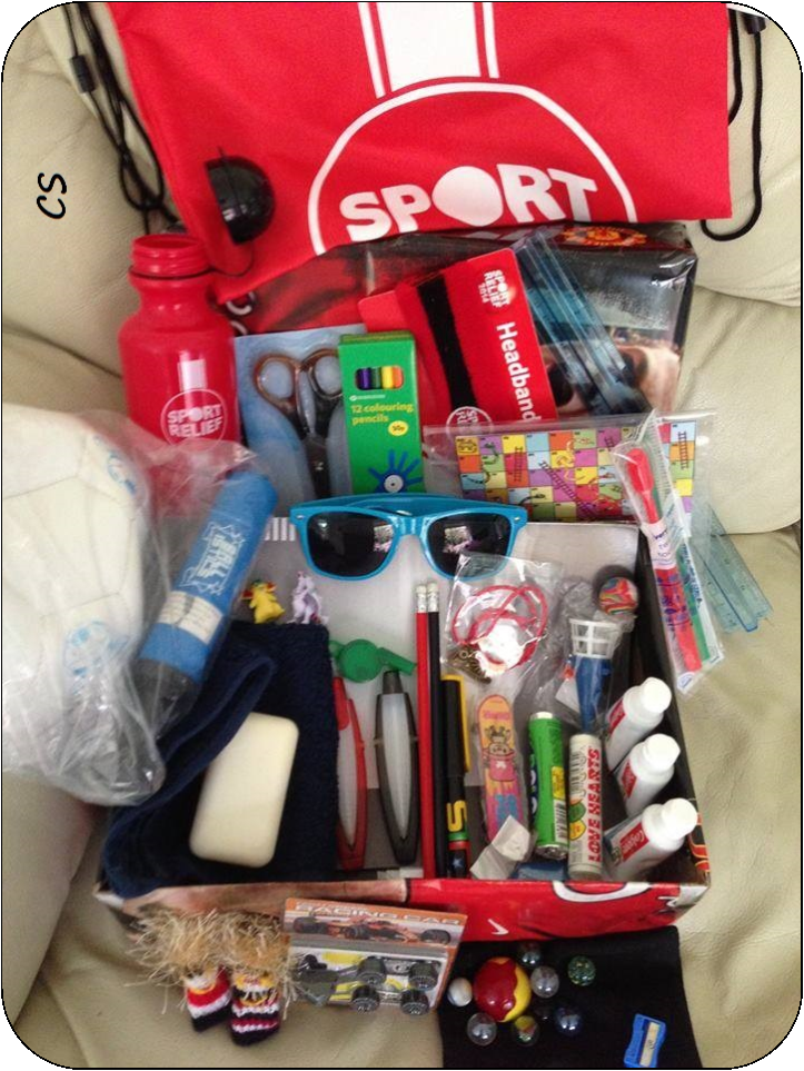 Crafting For Shoeboxes Shoebox Ideas For Boys Aged 10 14