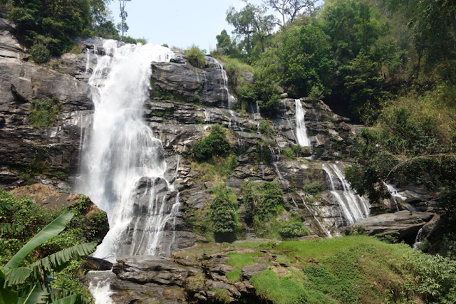 Thailand, Doi Inthanon, Chiang Mai, Waterfall, Nature