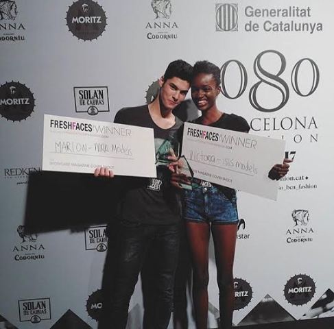 Nigerian model emerges winner of Fresh Faces modeling contest in Spain