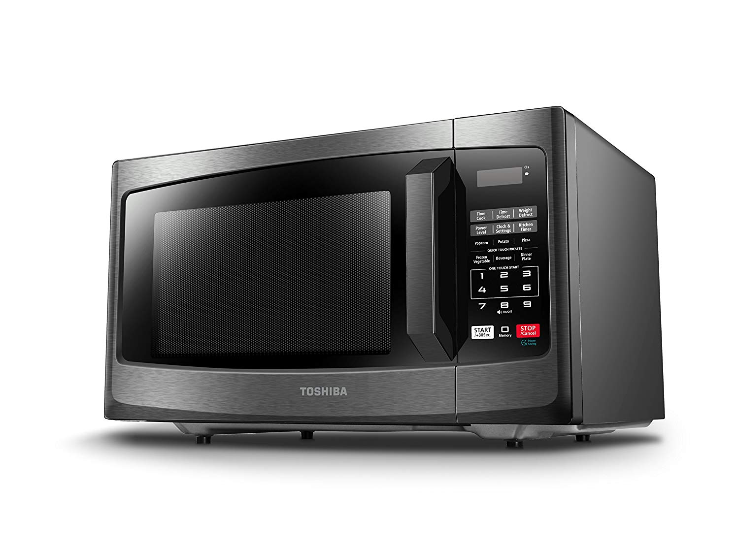Healthy Toshiba Microwave Oven with Sound On/Off ECO Mode and LED Lighting