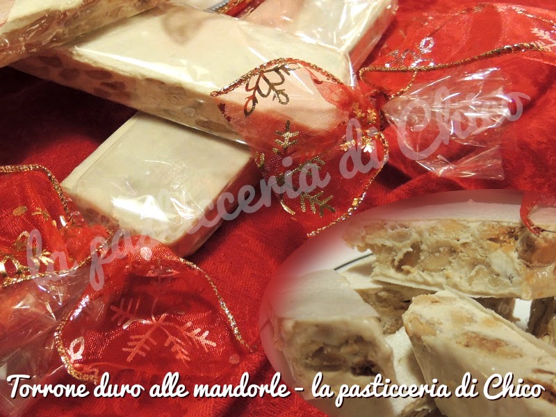 torrone duro alle mandorle