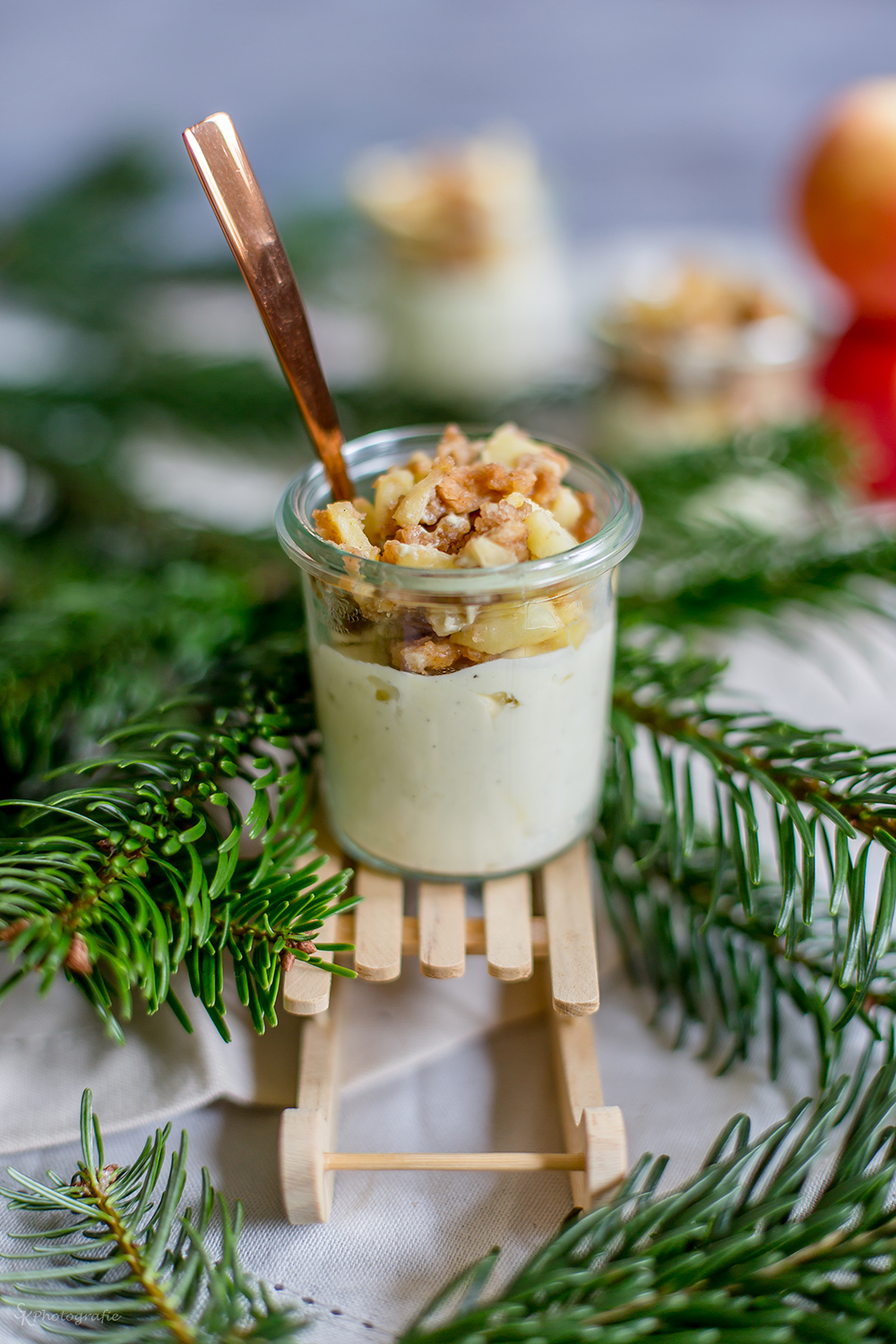[14. Türchen] Blogger-Advenskalender: Apfel-Spekulatius-Dessert mit ...