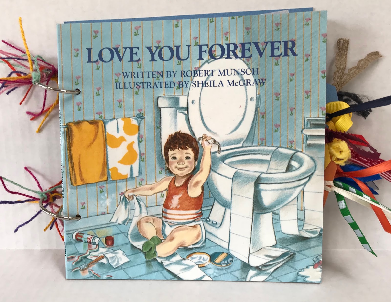 Love You Forever Children's Book Upcycle