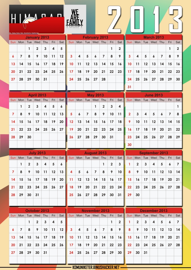 Membuat Desain Kalender Sederhana Menggunakan CorelDraw X3 