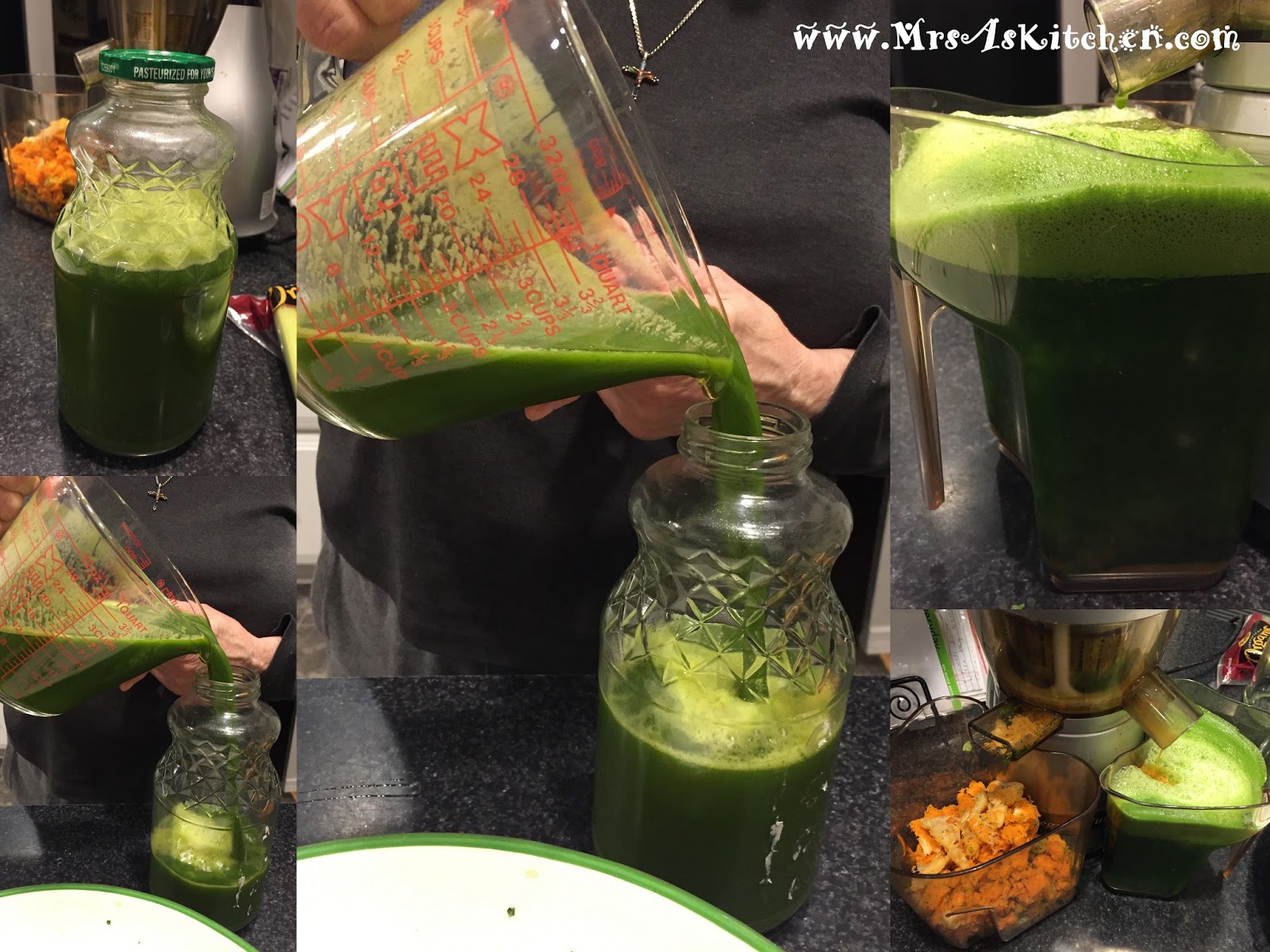 Mrs. A's Kitchen グリーンジュース