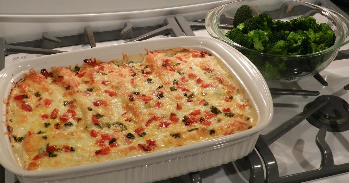 Gourmet Girl Cooks: White Chicken Enchilada Casserole -- Low Carb ...