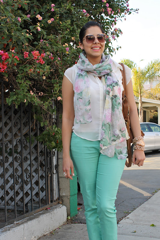 Minty Florals