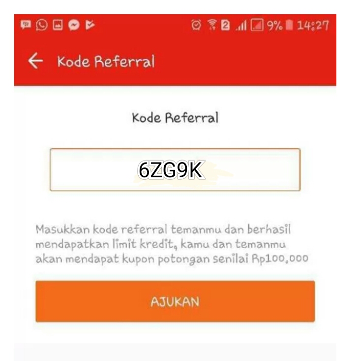 Kode Referral Akulaku