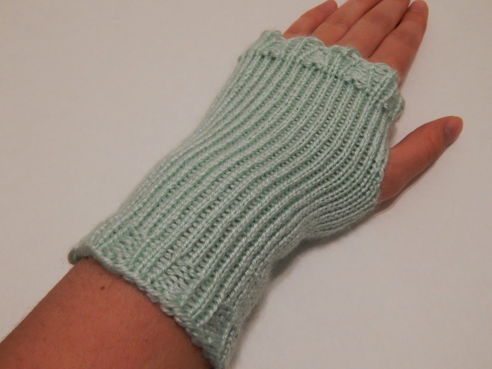 Jovial Knits Loom Knit Fingerless Gloves Shizknit