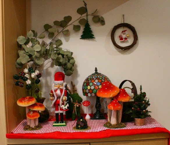 ボタンのくらし ※ クリスマスの玄関飾り※2014