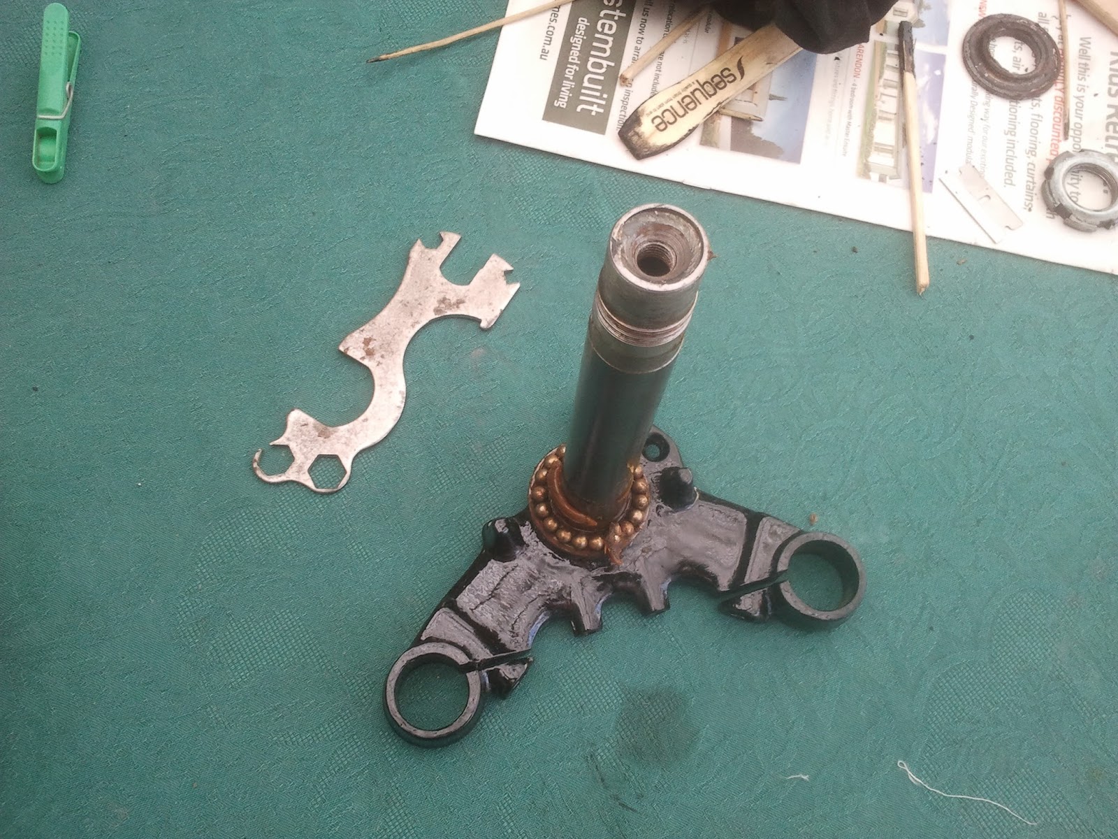 Restoration Yamaha LS3 1972 June 2015