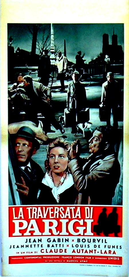 La Traversée De Paris Film Complet En Francais Cover Univers: La traversée de Paris (1956) Claude Autant-Lara.France