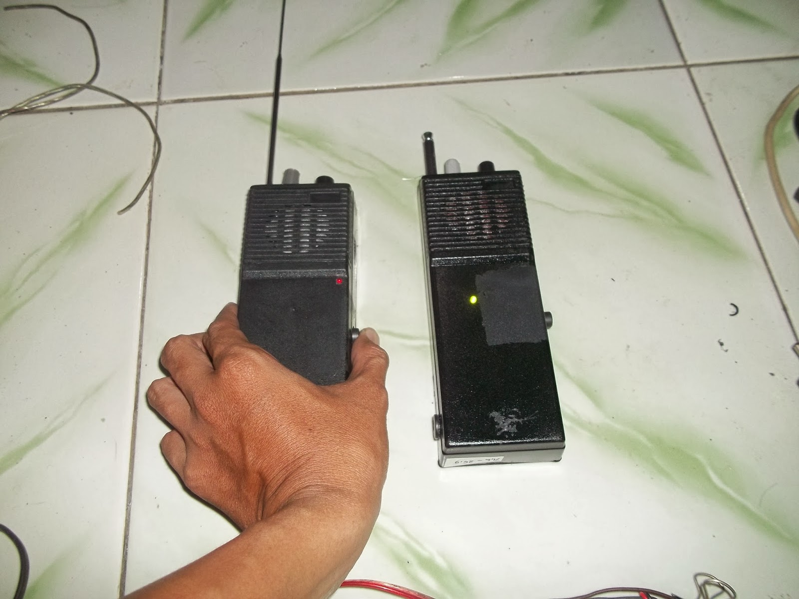 elektronika-analog: VHF FM Walkie Talkie