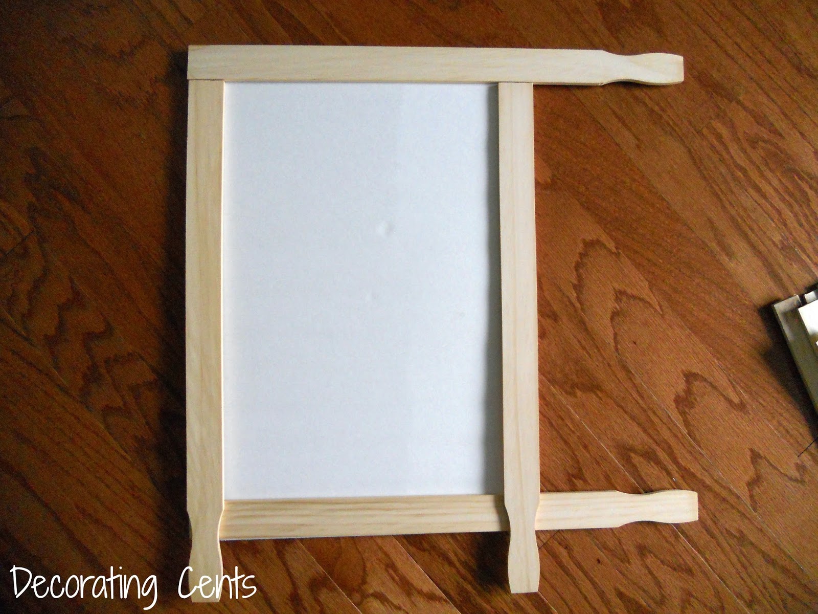 DIY Paint Stick Wall Art