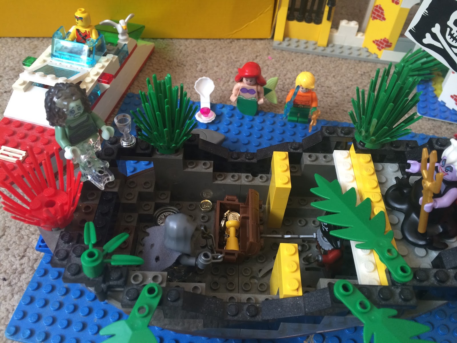 lego sunken ship