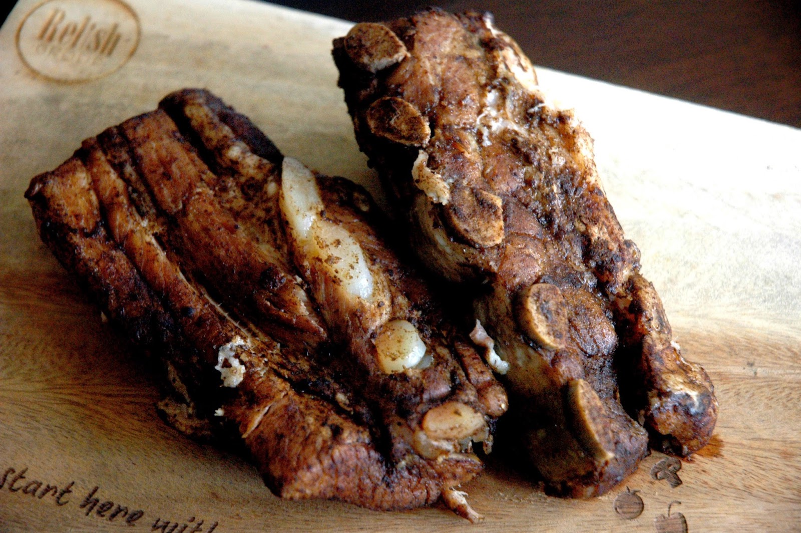 DUDE FOR FOOD Take Home Treats The Classic Pork Ribs from Racks
