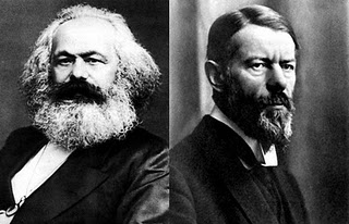 √ Perspektif Sosiologi Politik Max Weber dan Karl Marx