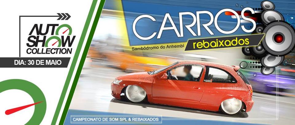 Exposição de carros antigos e 'Clube Rebaixados' movimentam