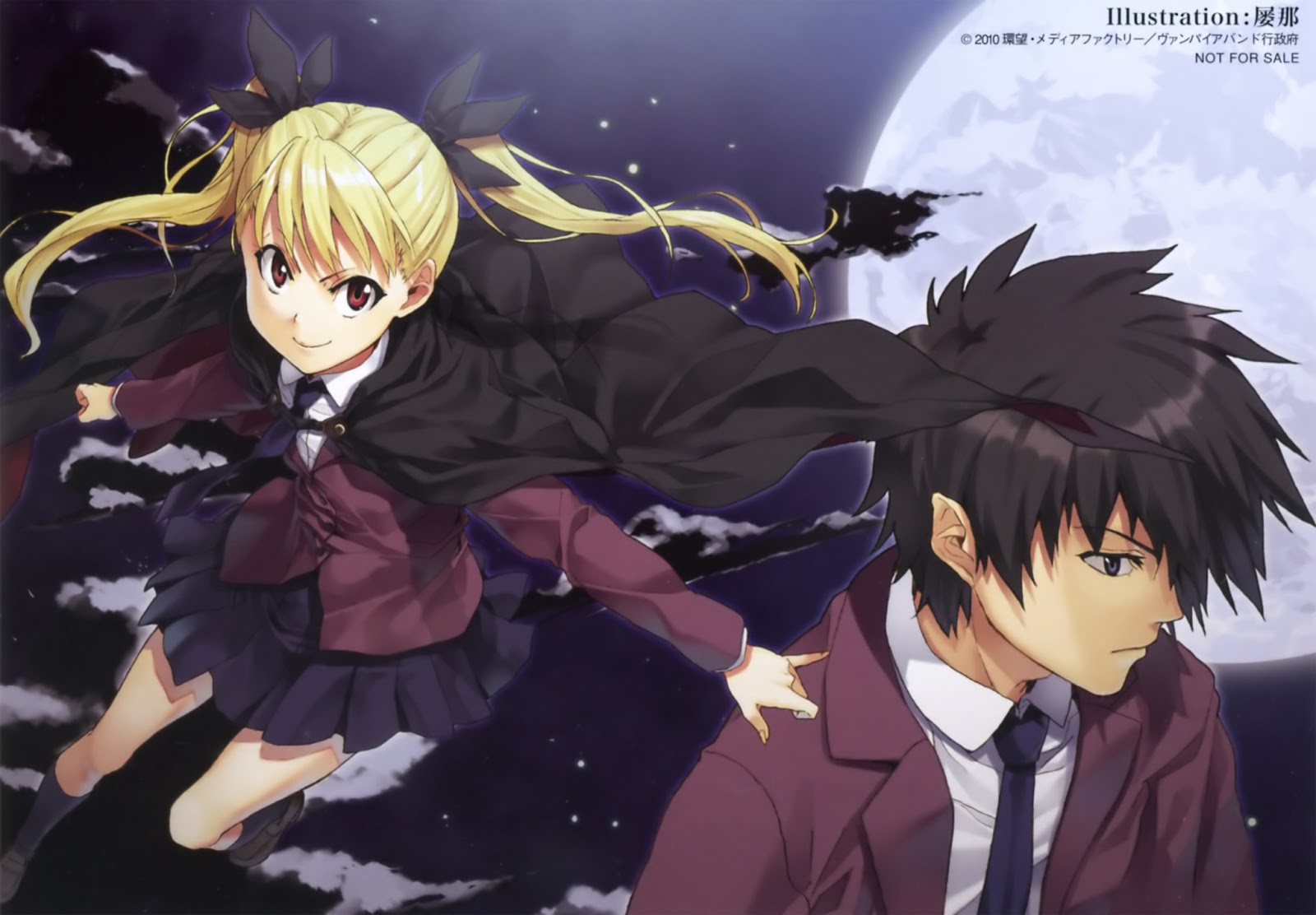 9. "Dance in the Vampire Bund" anime series - wide 2