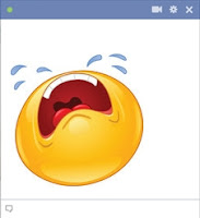 Facebook Crying Emoticon Shedding Tears