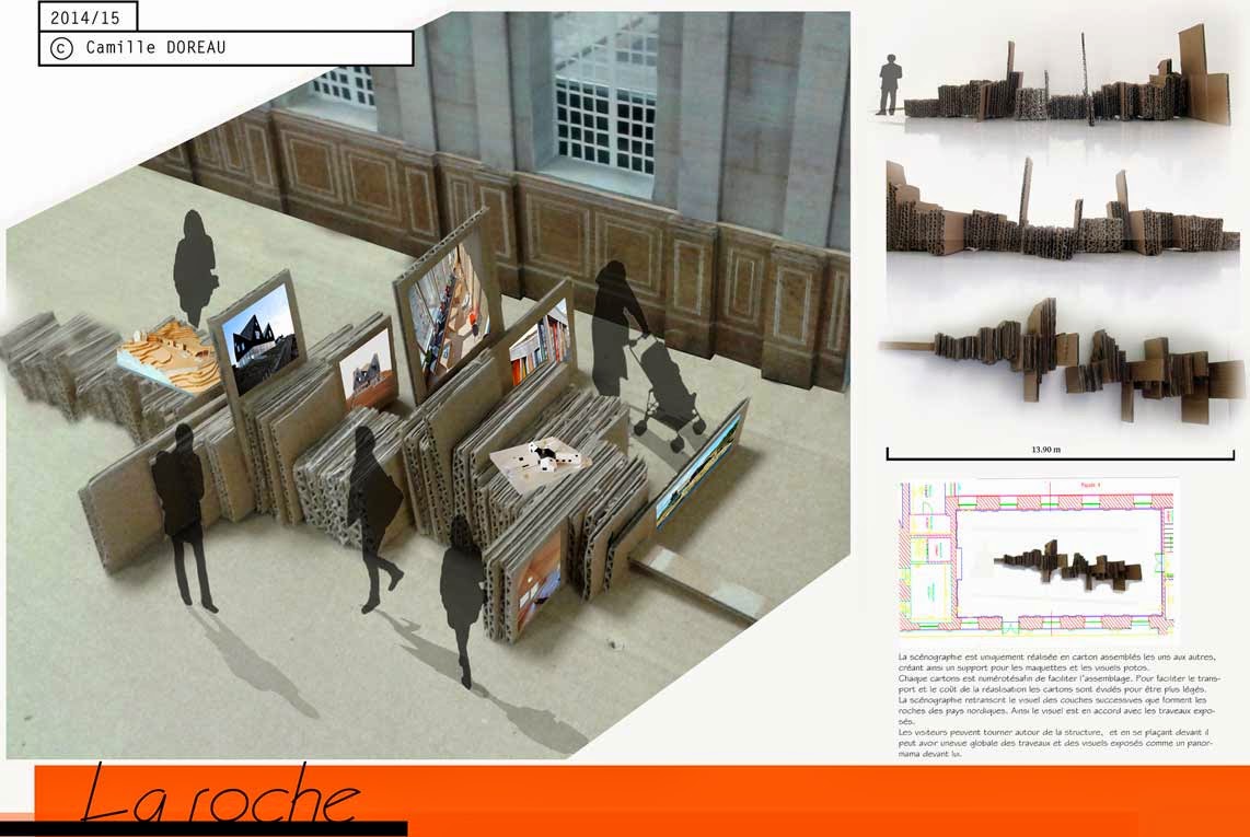 bts design d'espace à Caen: Assemblages / Scénographie d'exposition