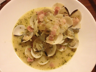 clams in white wine sauce