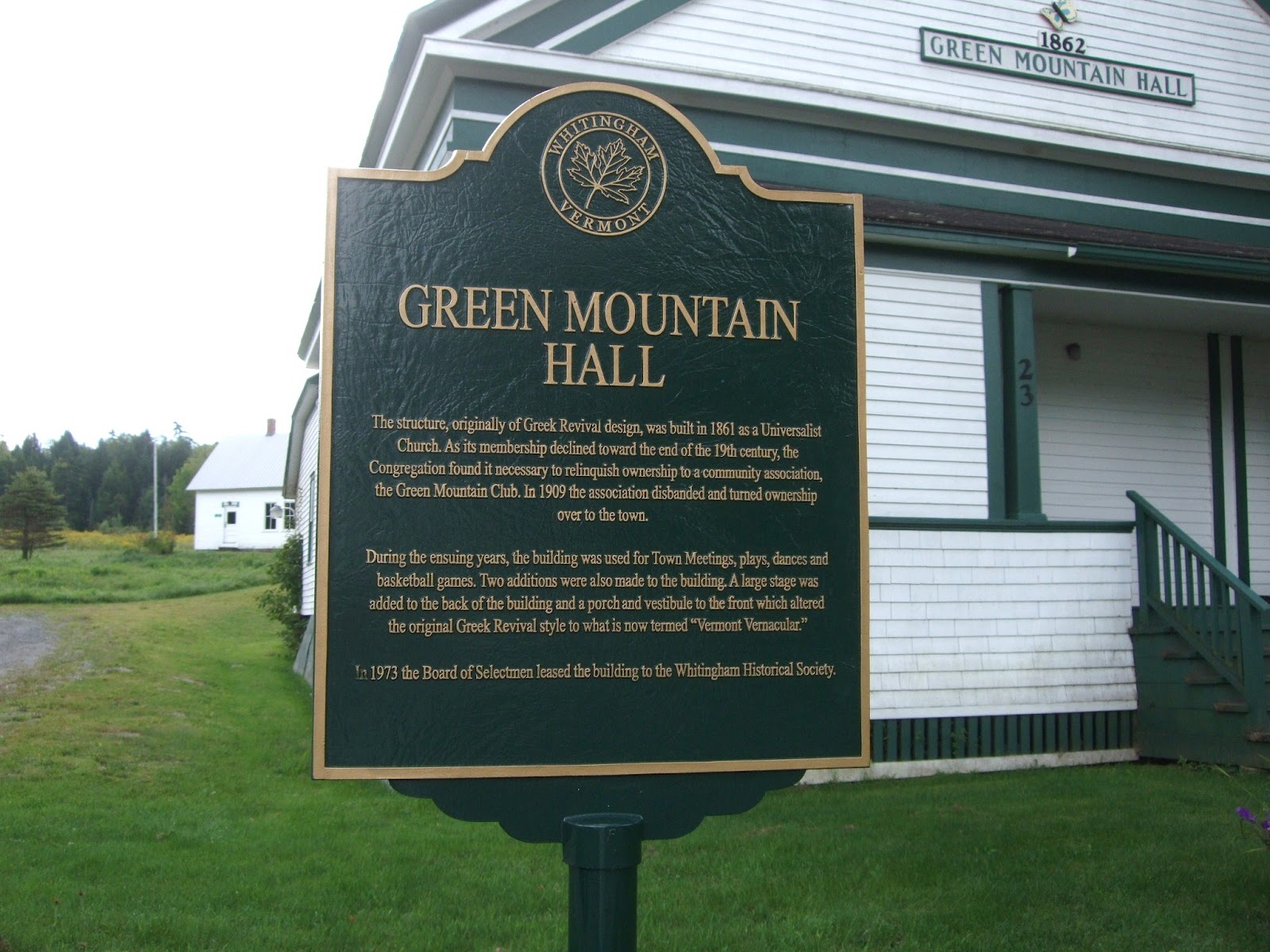 Life From The Roots Whitingham Historical Society, Whitingham, Vermont