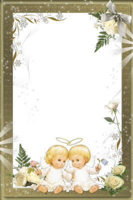 MARCO DORADO PARA EL BAUTIZO DE TU BEBÉ EN BUENA CALIDAD ~ MARCOS