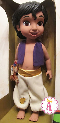 Игрушка мальчик Аладдин с игрушкой обезьянкой Абу