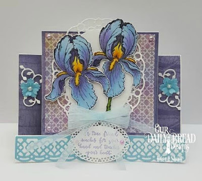 Our Daily Bread Designs Stamp Sets: A True Friend, Our Daily Bread Designs Paper Collection: Christian Faith, Our Daily Bread Designs Custom Dies: Layered Lacey Ovals,Beautiful Borders, Birds and Nest, Lovely Leaves