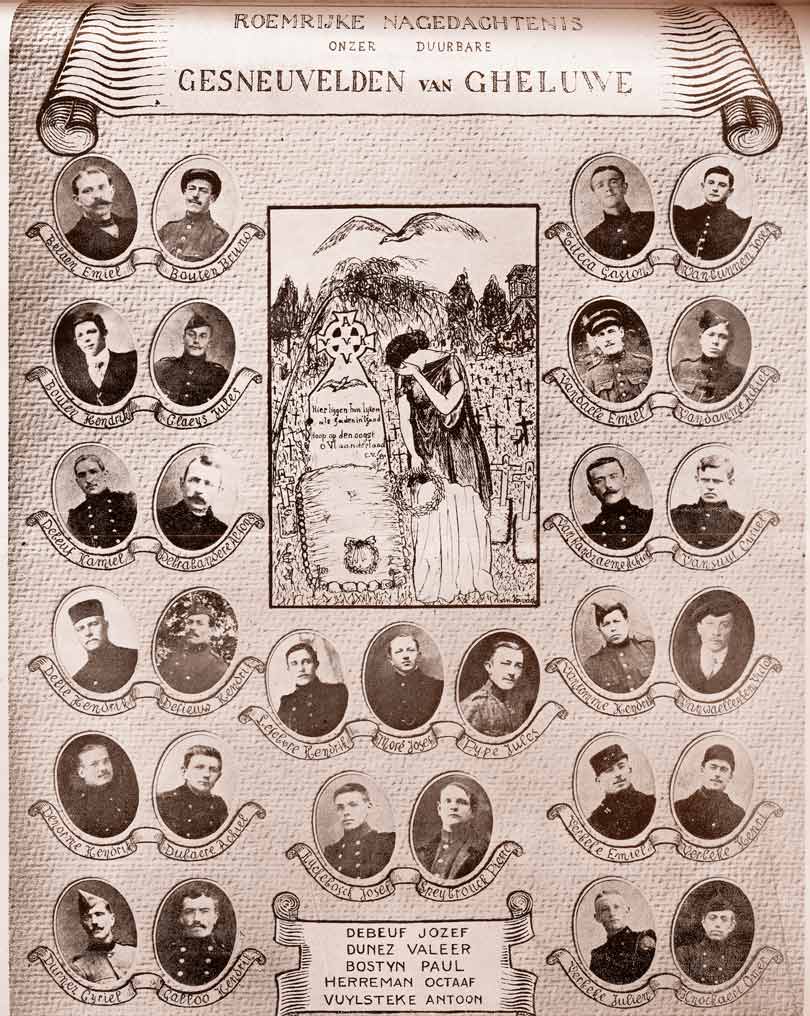 Geluwe oudstrijders 1914-18