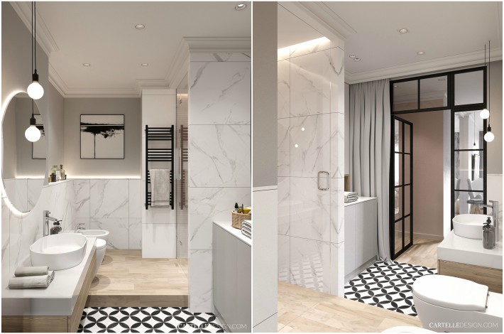 Un proyecto decorativo fresco y sereno