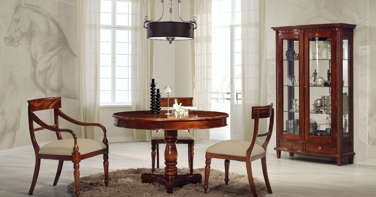 Ideas para decorar el Comedor: MESAS REDONDAS DE COMEDOR PARA ESPACIOS