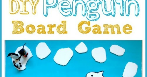 Childhood Beckons: DIY Penguin Board Game