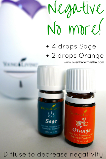 Get rid of negativity with essential oils