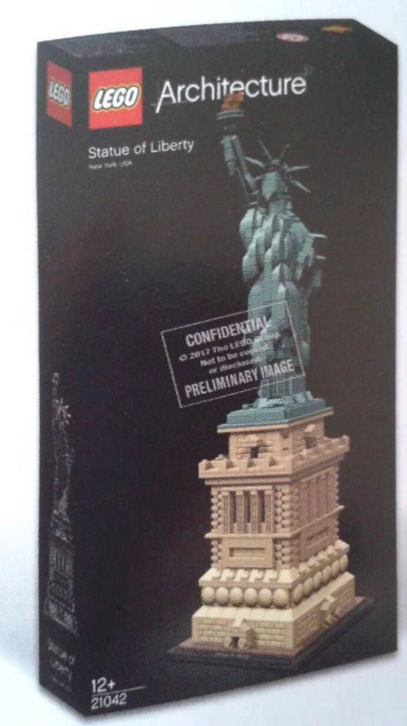 AnJ's Brick Blog Lego Architecture Statue of Liberty (21042) Images