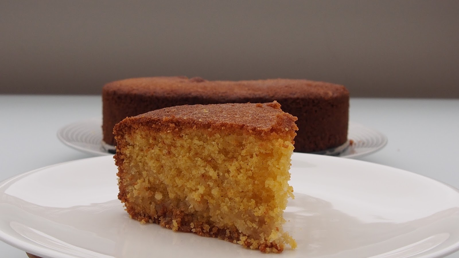 Lemon and olive oil polenta cake Kitchen Exile